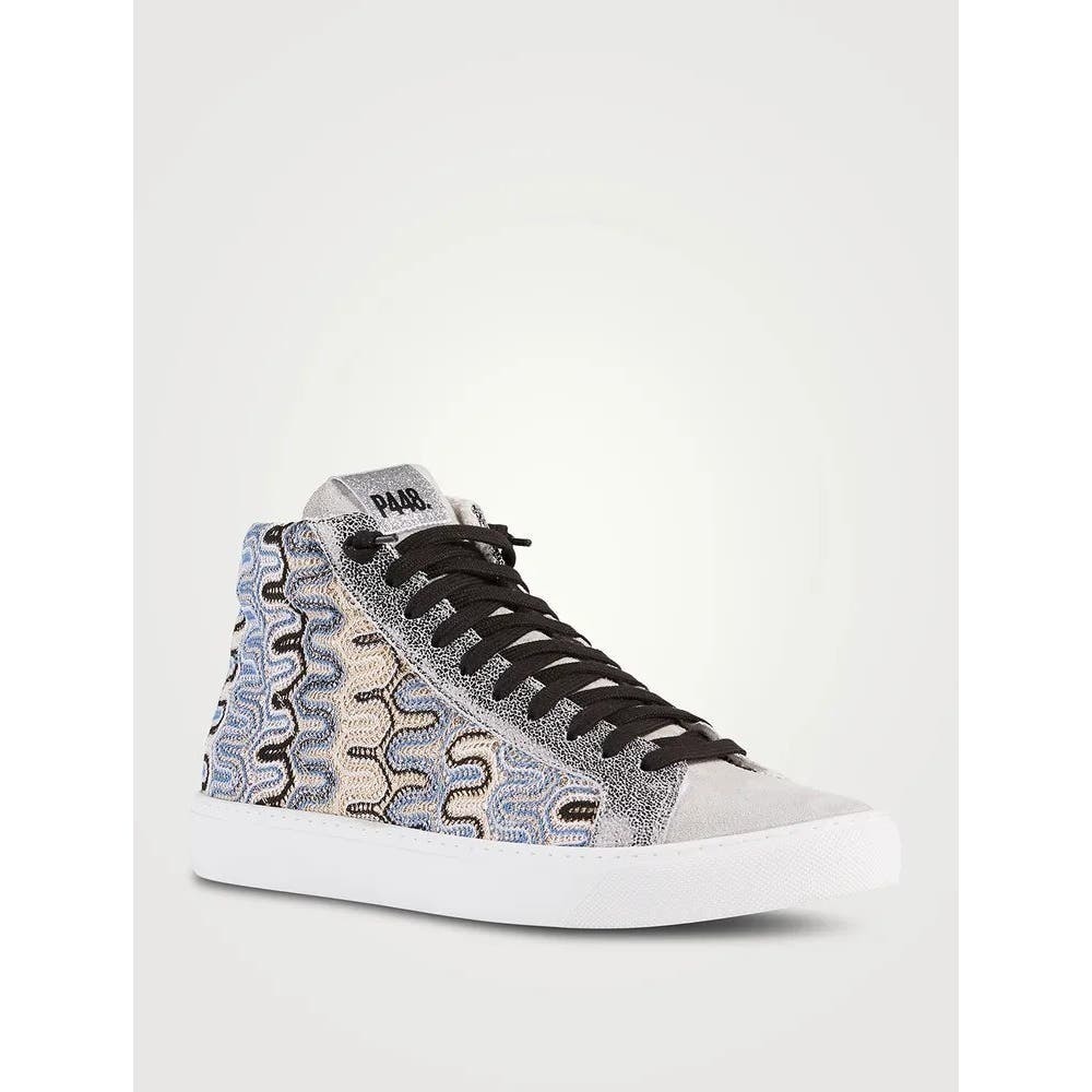 P448 Italian High Top Can Surf Later Star BS Panama Sneaker Size 37/ US 7 NWT